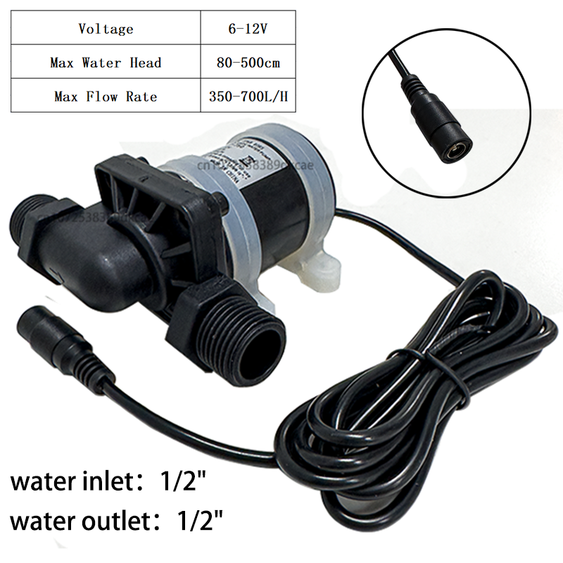 Mini Peristaltic Pump 12V - Бесщеточный Водяной мини-насос, IP68, 12 В,