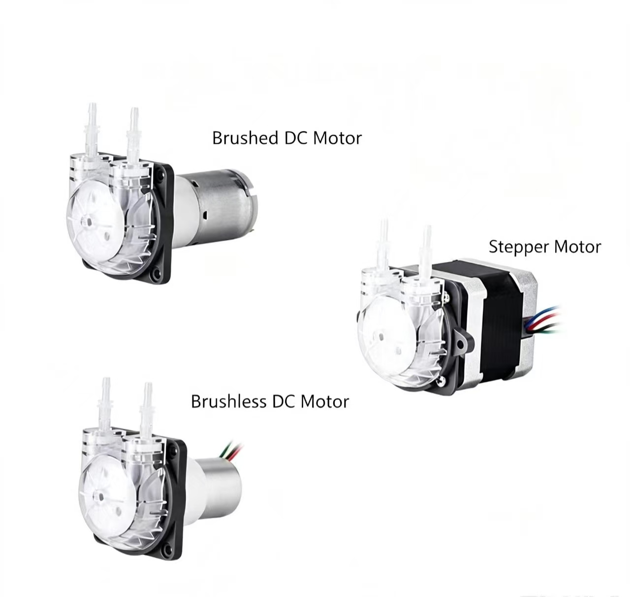 Mini Peristaltic Pump 12V - Микроперистальтический насос PENGPU 24В с шаговым