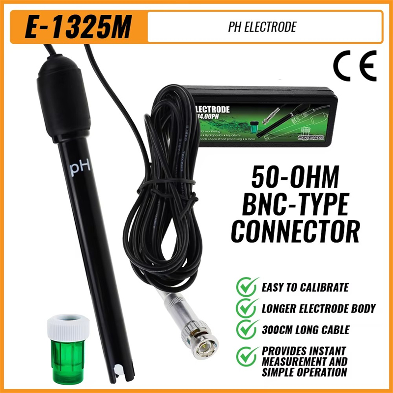 Ph Meter Digital Water Tester - Датчик pH, кабель 300 см, анализатор