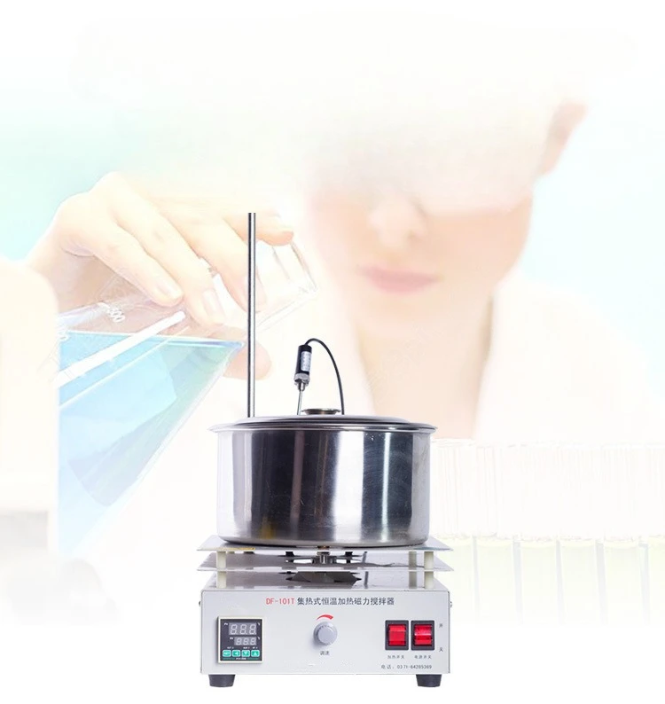 Lab Magnetic Stirrer Hot Plate - Магнитная мешалка с функцией нагрева, магнитная