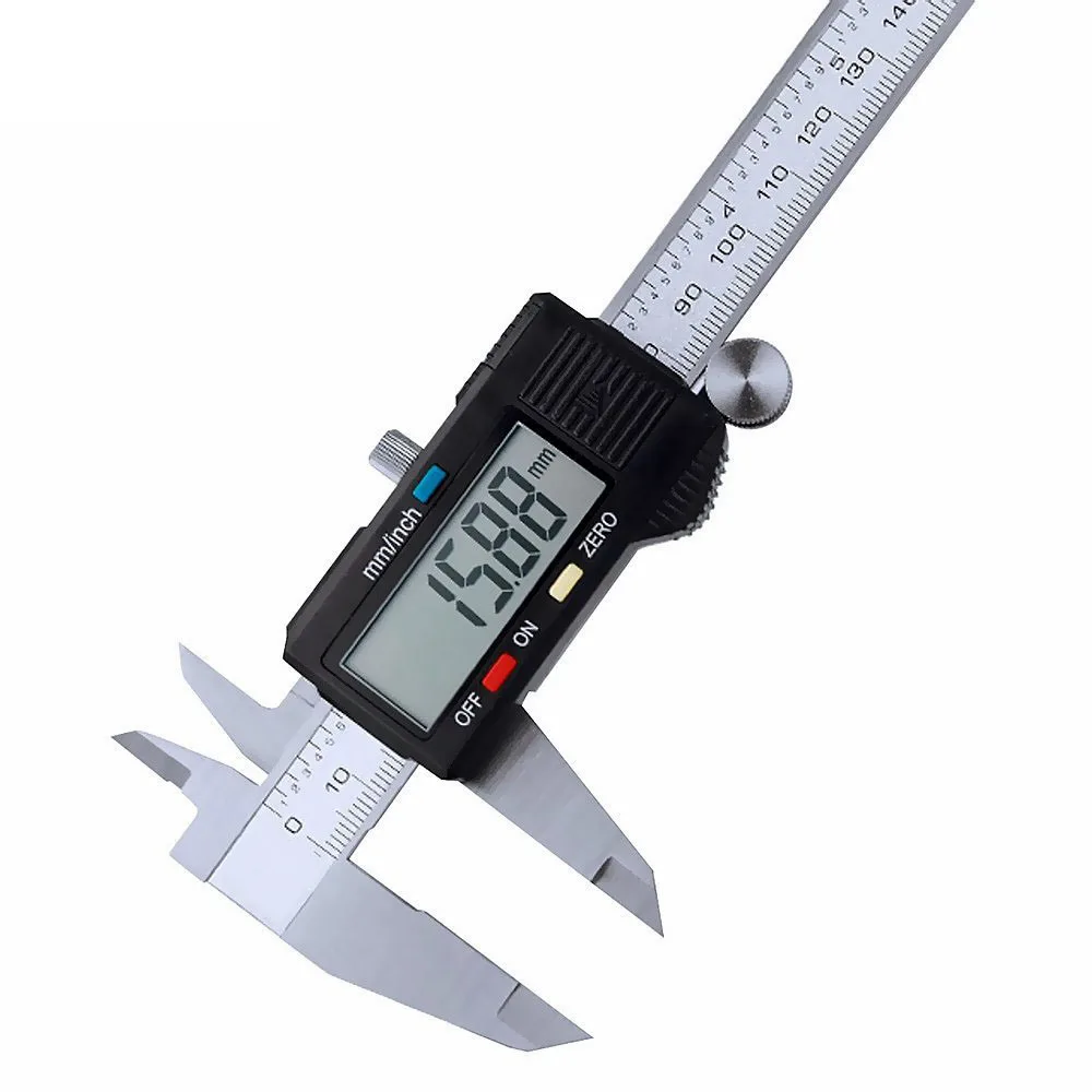 Digital Caliper 150Mm Stainless Steel - Высокоточный цифровой штангенциркуль 0-150 мм, 0-300