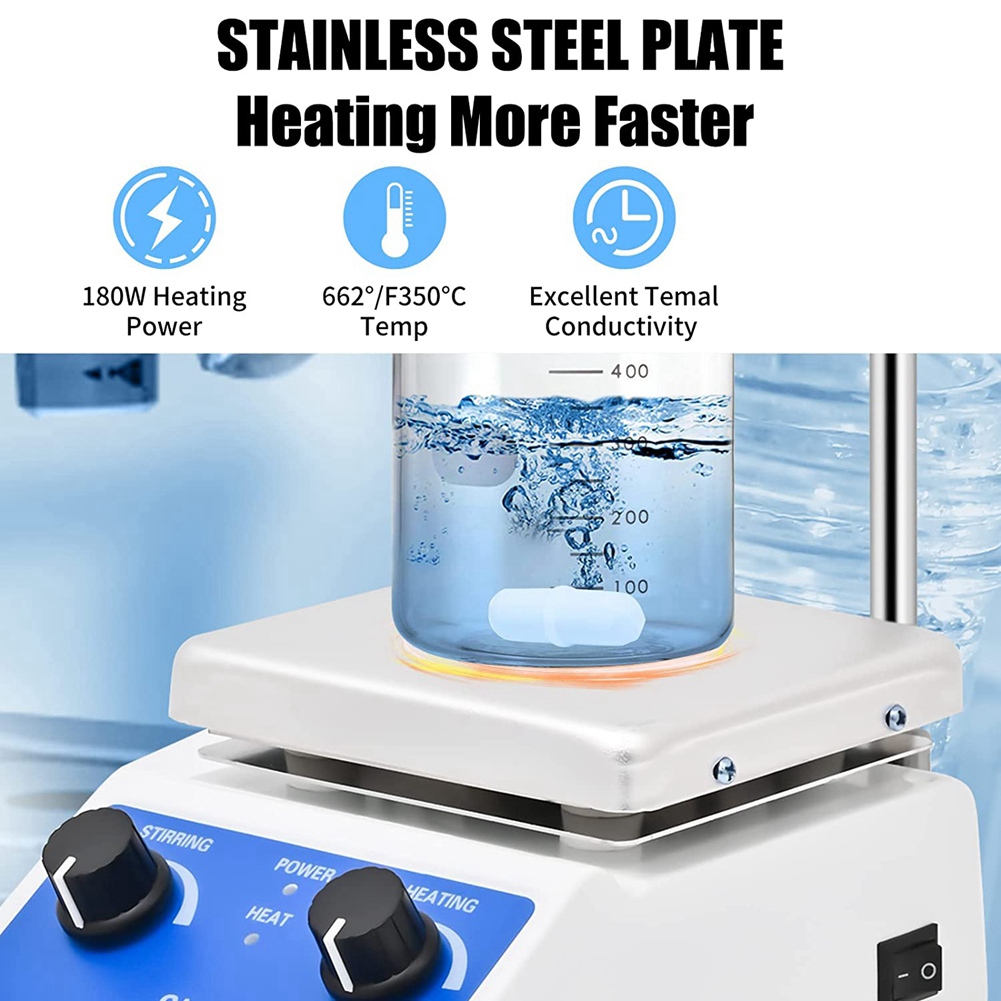 Новинка: Магнитная мешалка для – обзор и цена Lab Magnetic Stirrer Hot Plate
