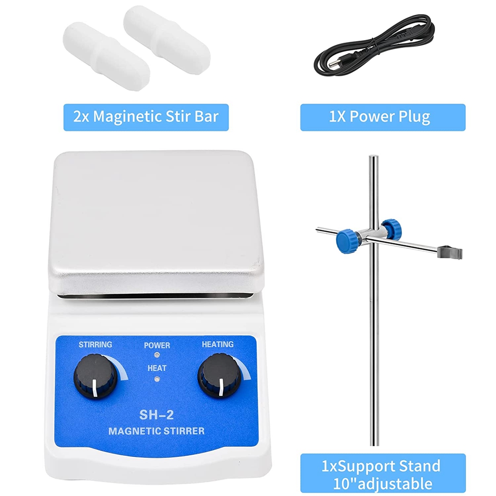 Новинка: Магнитная мешалка для – обзор и цена Lab Magnetic Stirrer Hot Plate
