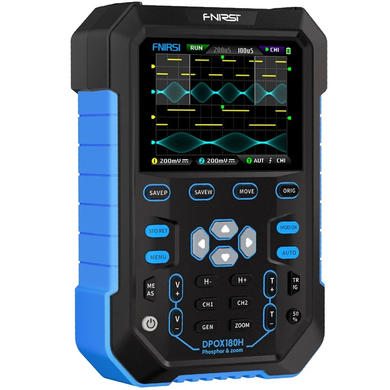 FNIRSI DPOX180H Ручной цифрово – обзор и цена Fnirsi Digital Oscilloscope Handheld