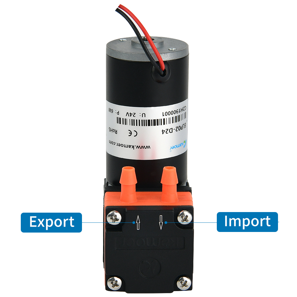 Мембранный насос Kamoer ELP02, – обзор и цена Mini Peristaltic Pump 12V