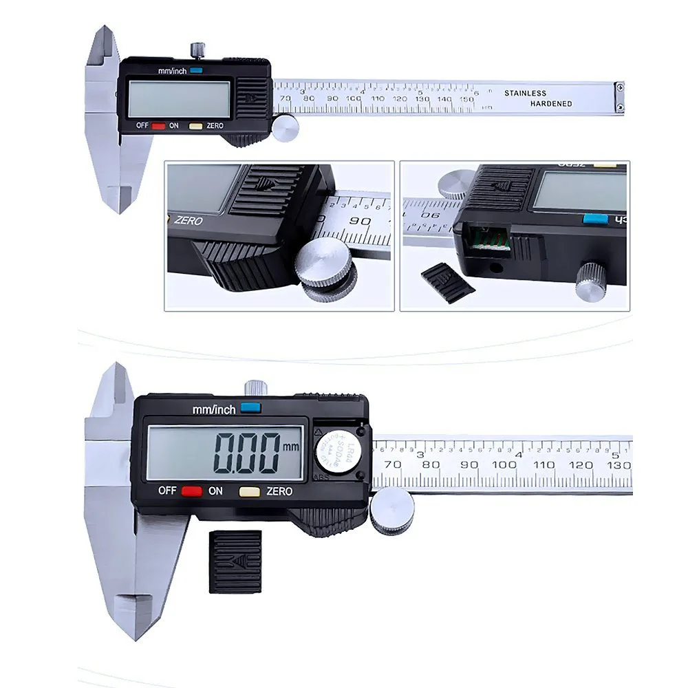 Высокоточный цифровой штангенц – обзор и цена Digital Caliper 150Mm Stainless Steel