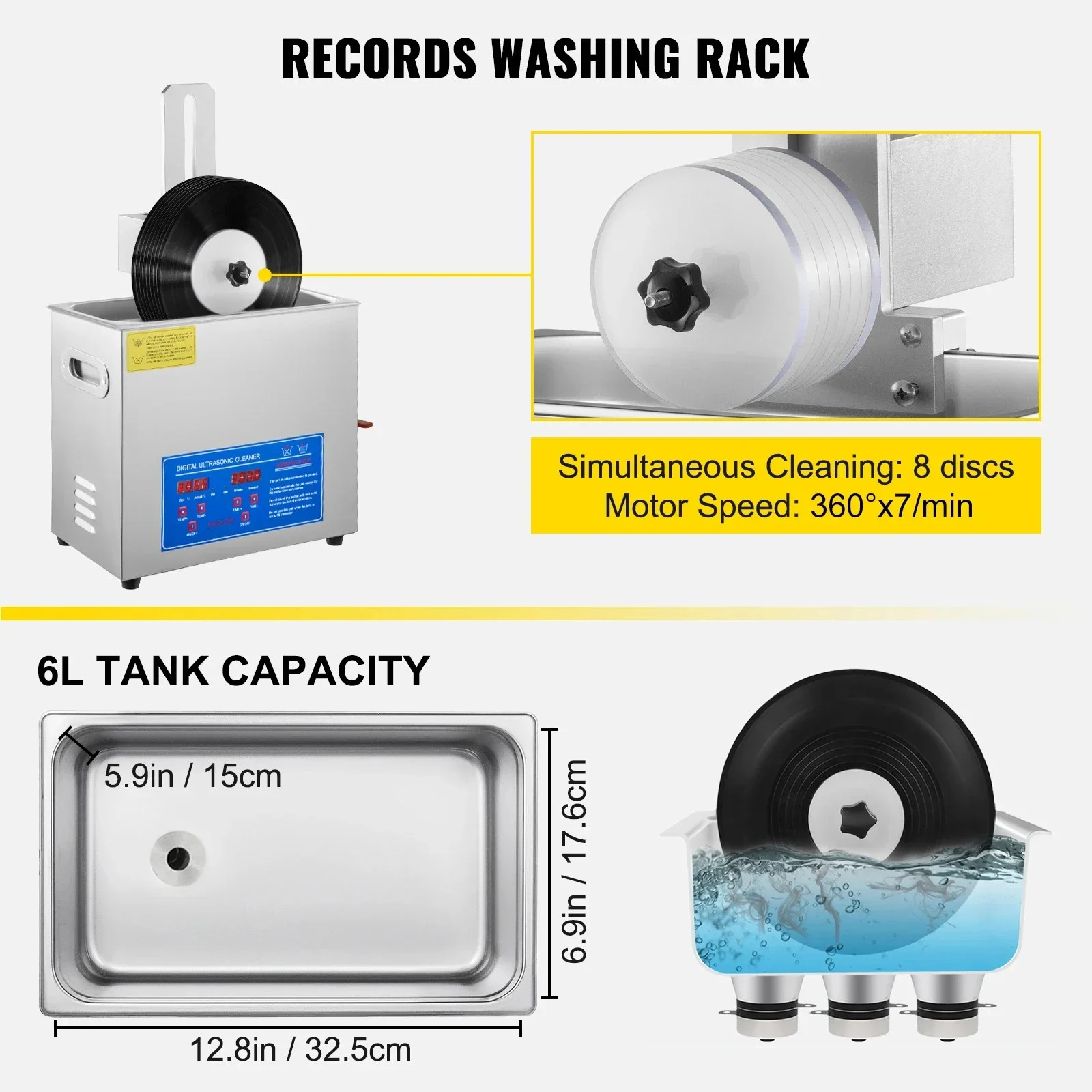 Промышленный ультразвуковой оч – обзор и цена Ultrasonic Cleaner 30L Industrial