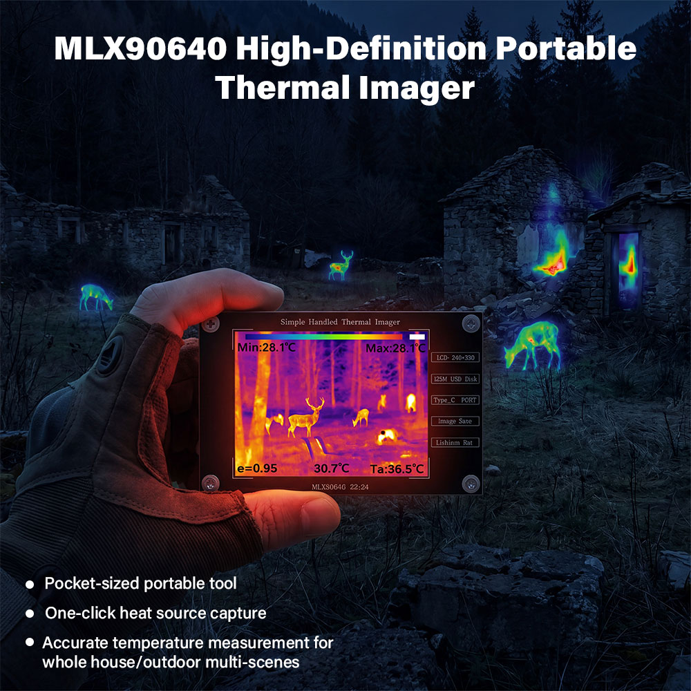 -40 ℃ ~300 ℃   Портативный инф – обзор и цена Thermal Imaging Camera Pcb Repair