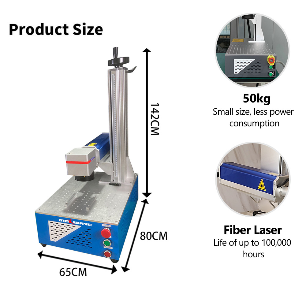 Машина для маркировки волоконн – обзор и цена Fiber Laser Marking Machine 30W